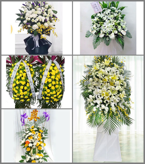 青海玉树州称多县拉布乡白事花篮预定
